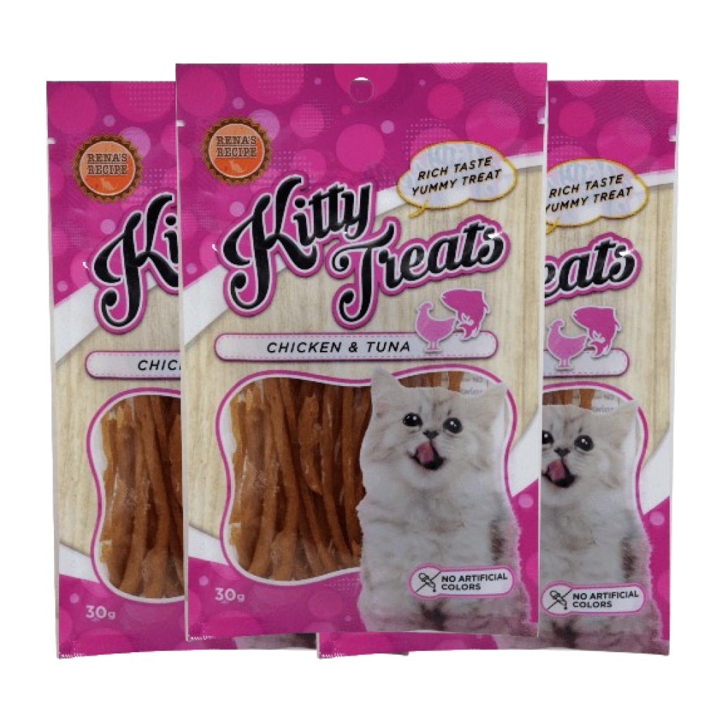 Kitty Treats Soft Chicken and Tuna Cat Treats