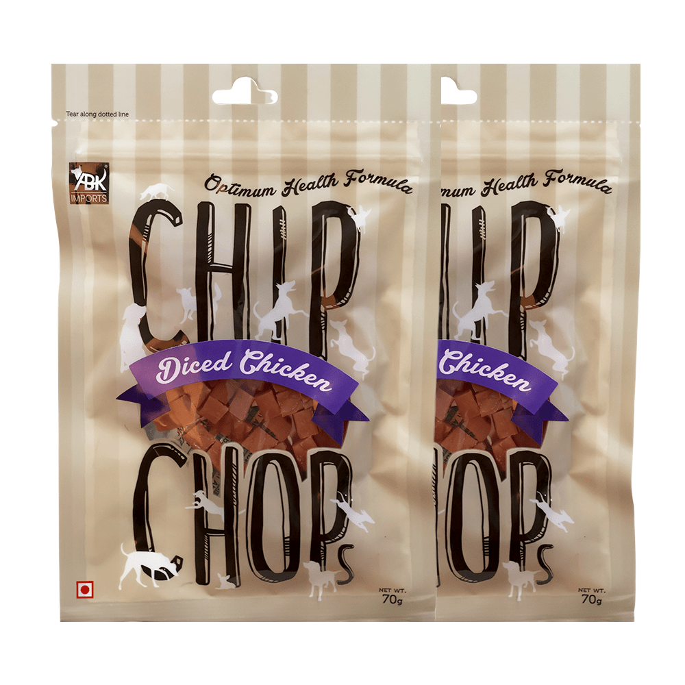 Chip Chops Diced Chicken Dog Treats