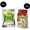 Vitapol Karma Food for Rabbits and Boltz Natural Growth Hay for Rabbits Guinea Pigs and Hamsters Combo Rabbits Exclusive Combo 600g+400g