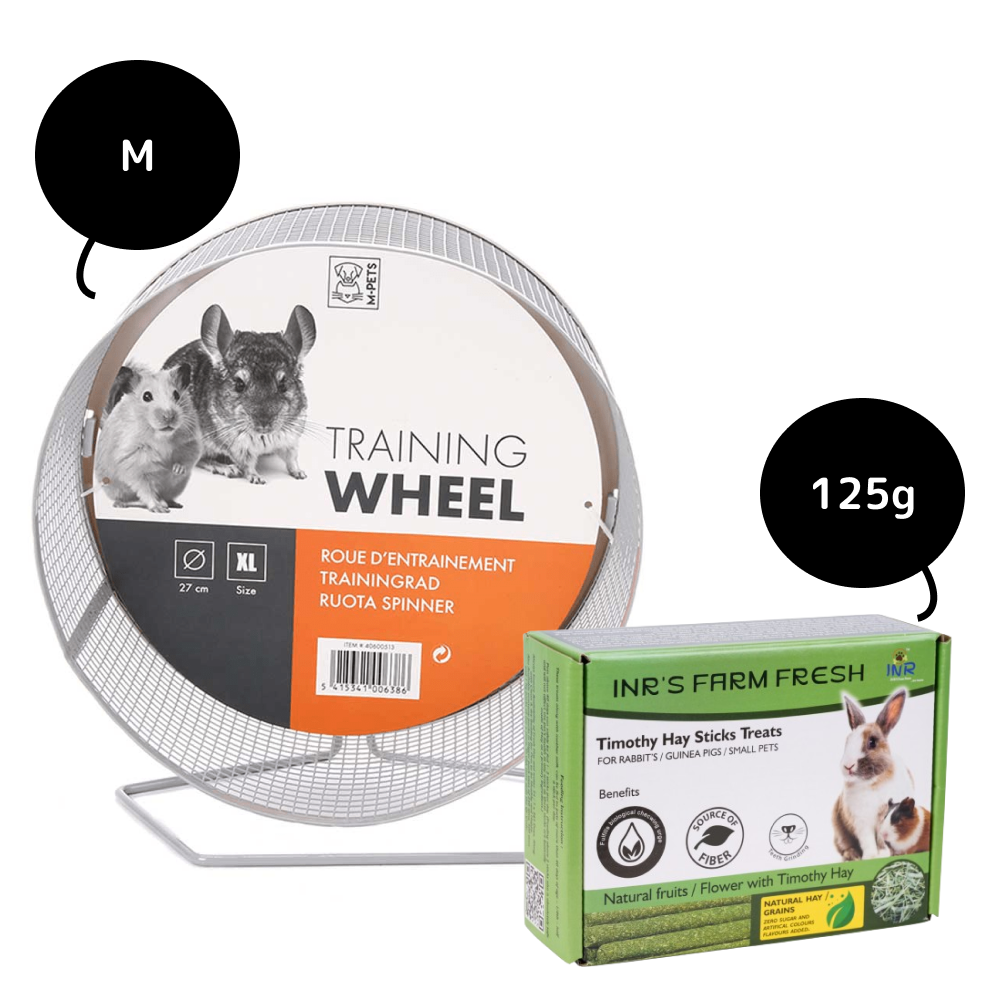 M Pets Training Wheel For Hamsters and INR&