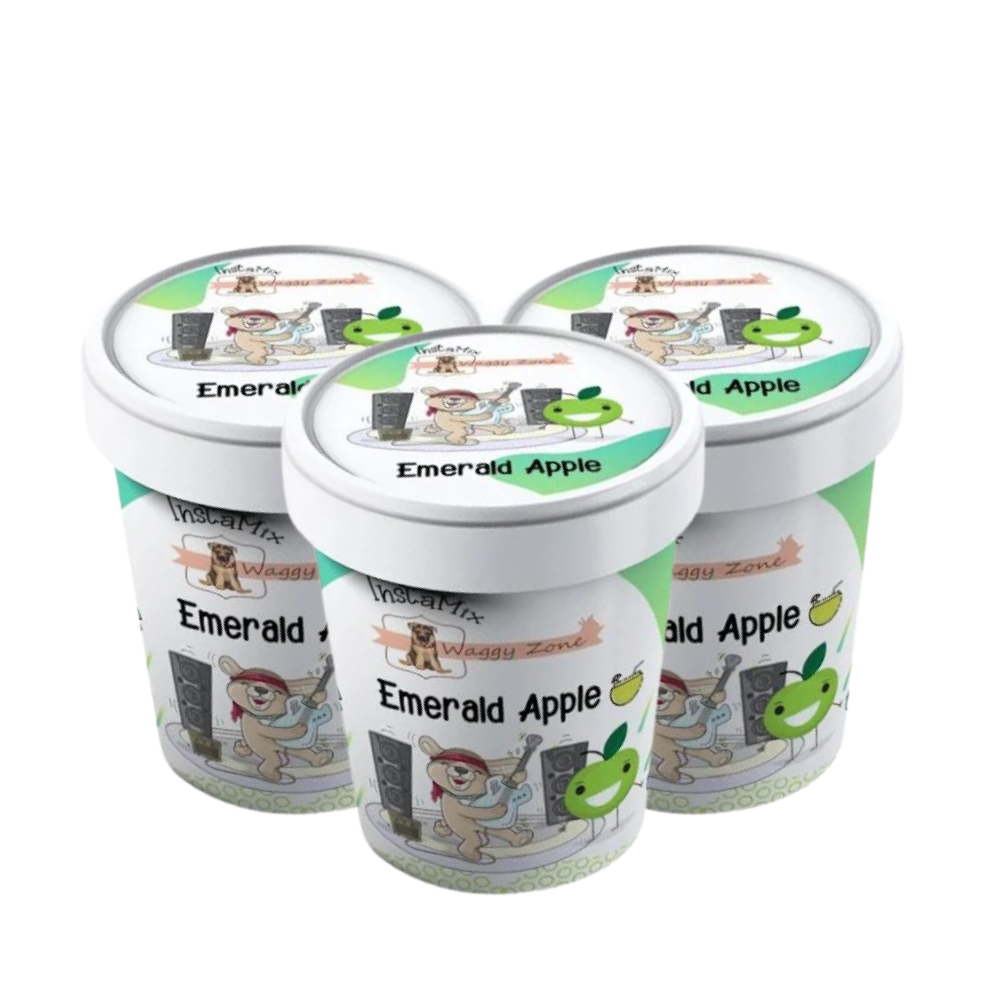 Waggy Zone Green Apple Ice Cream for Pets