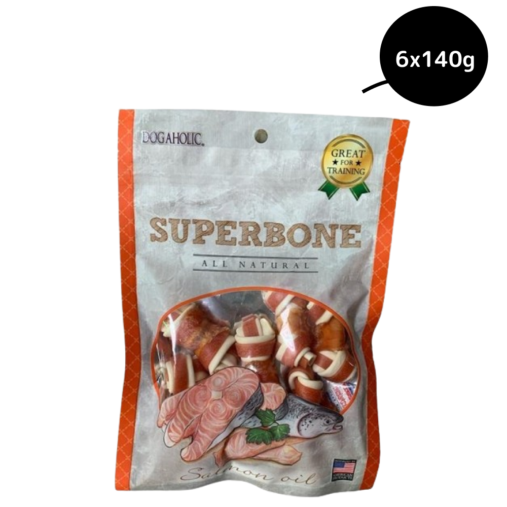 Super Bone Chicken Salmon Oil Dog Treat
