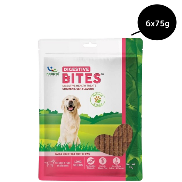 Natural Remedies Digestive Bites Chew Treats for Dogs