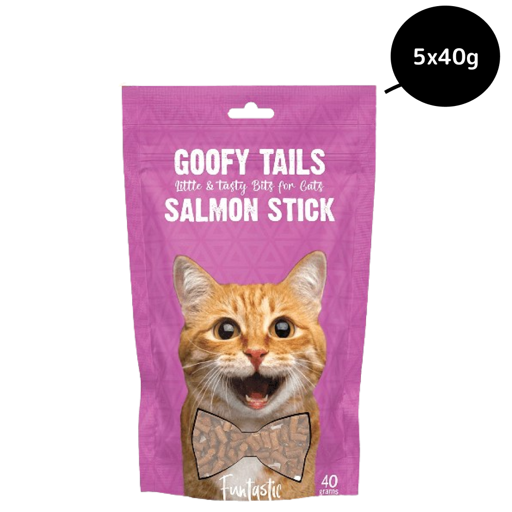 Goofy Tails Salmon Stick Cat Treats