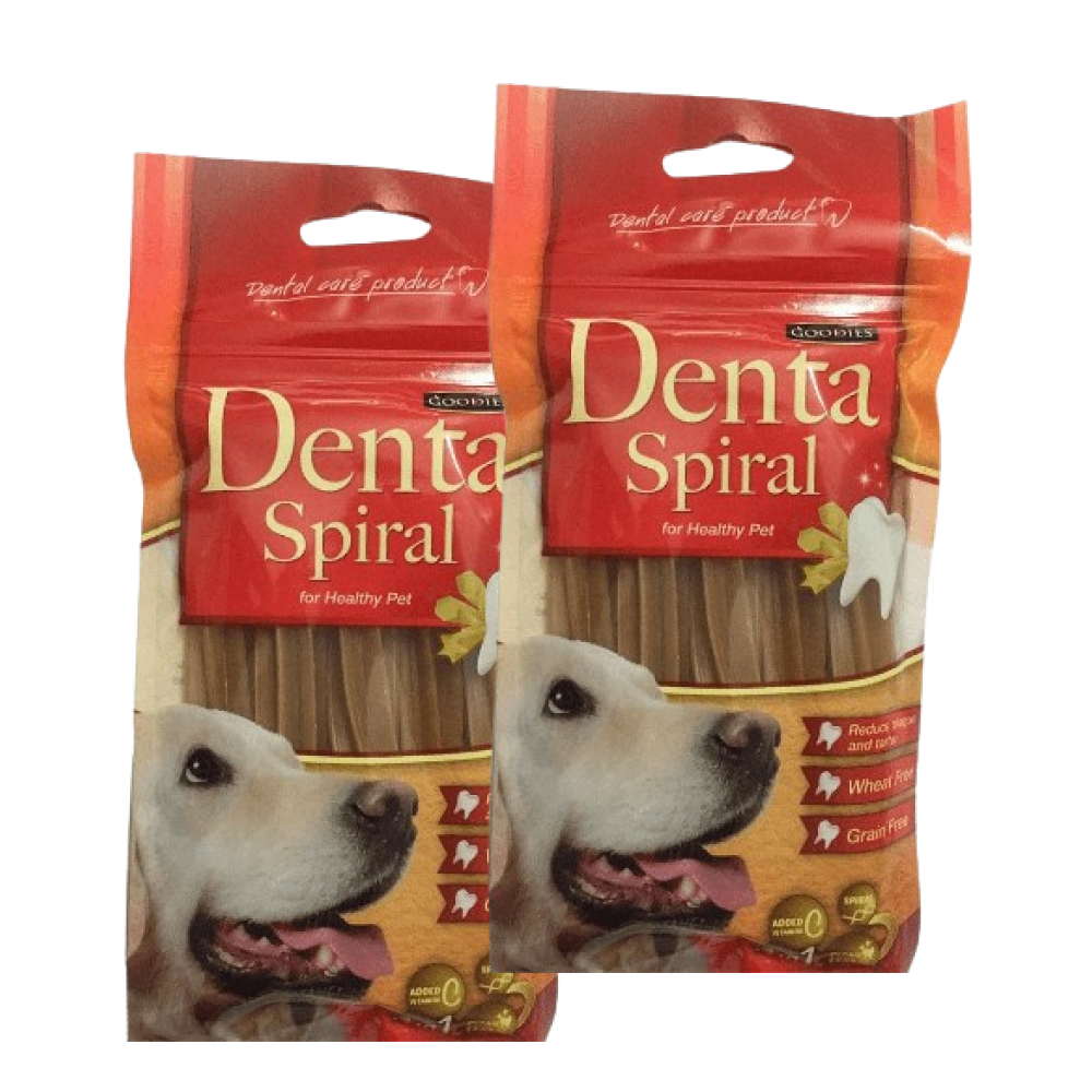 Goodies Denta Spiral Dog Treats