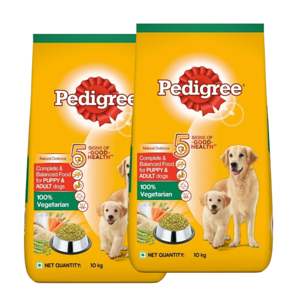 Buy Pedigree Vegetarian Dry Dog Food Puppy and Adult Dogs