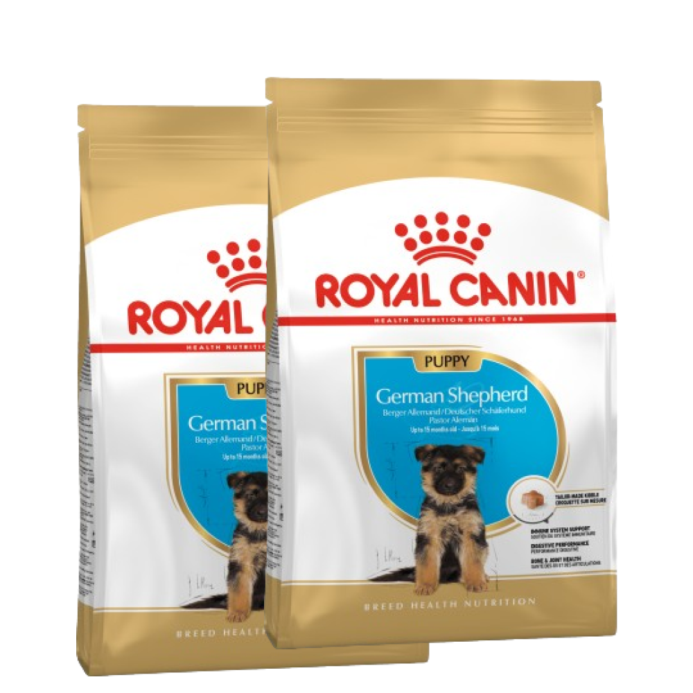 German shepherd puppy food amount hot sale