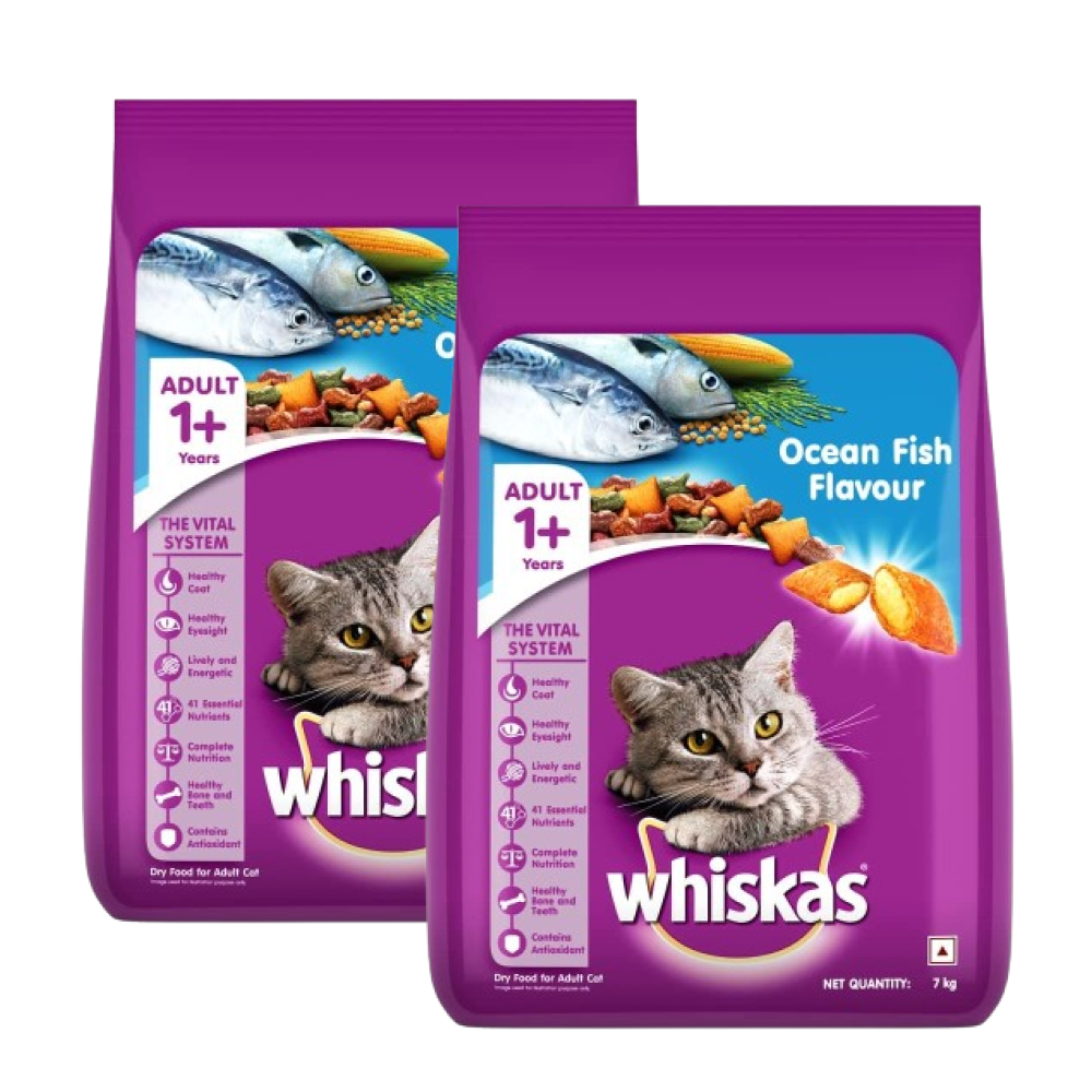 Whiskas Ocean Fish Flavour Adult Cat Dry Food