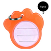 Trixie ID Tag for Dogs and Cats (Orange)
