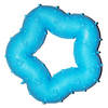 Emily Pets Star Shape Rubber Chew Toy for Dogs (Blue) Dogs-Toys Emily Pets Blue