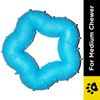 Emily Pets Star Shape Rubber Chew Toy for Dogs (Blue) Dogs-Toys Emily Pets