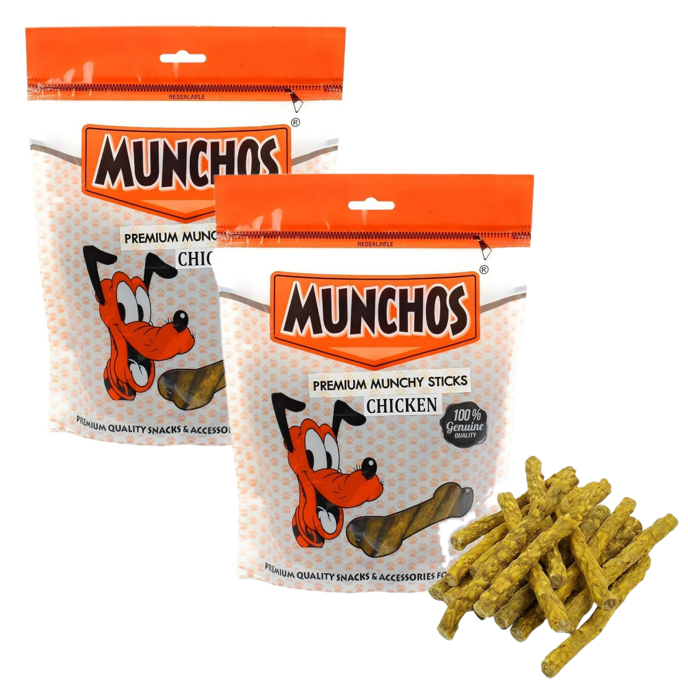 Munchos Premium Chicken Munchies Stick Dog Treats