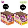 Whiskas Chicken With Salmon Wakame Seaweed in Gravy and Chicken With Tuna And Carrot in Gravy Adult Cat Wet Food Combo Cats-Wet Food Whiskas 24x70g