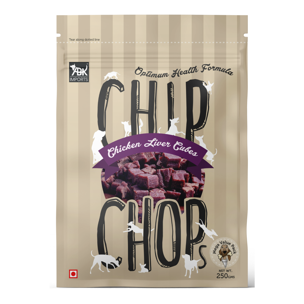 Chip Chops Chicken Liver Cubes Dog Treats