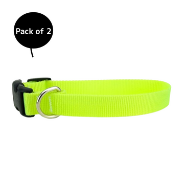 Skatrs Adjustable Collar with Bell for Cats & Kittens (Lime Green)