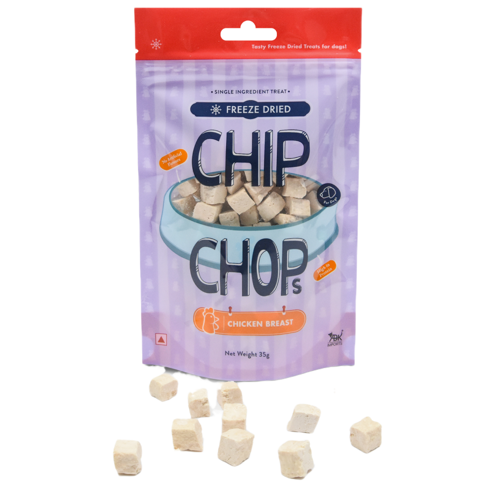 Chip Chops Freeze Dried Chicken Breast Dog Treats