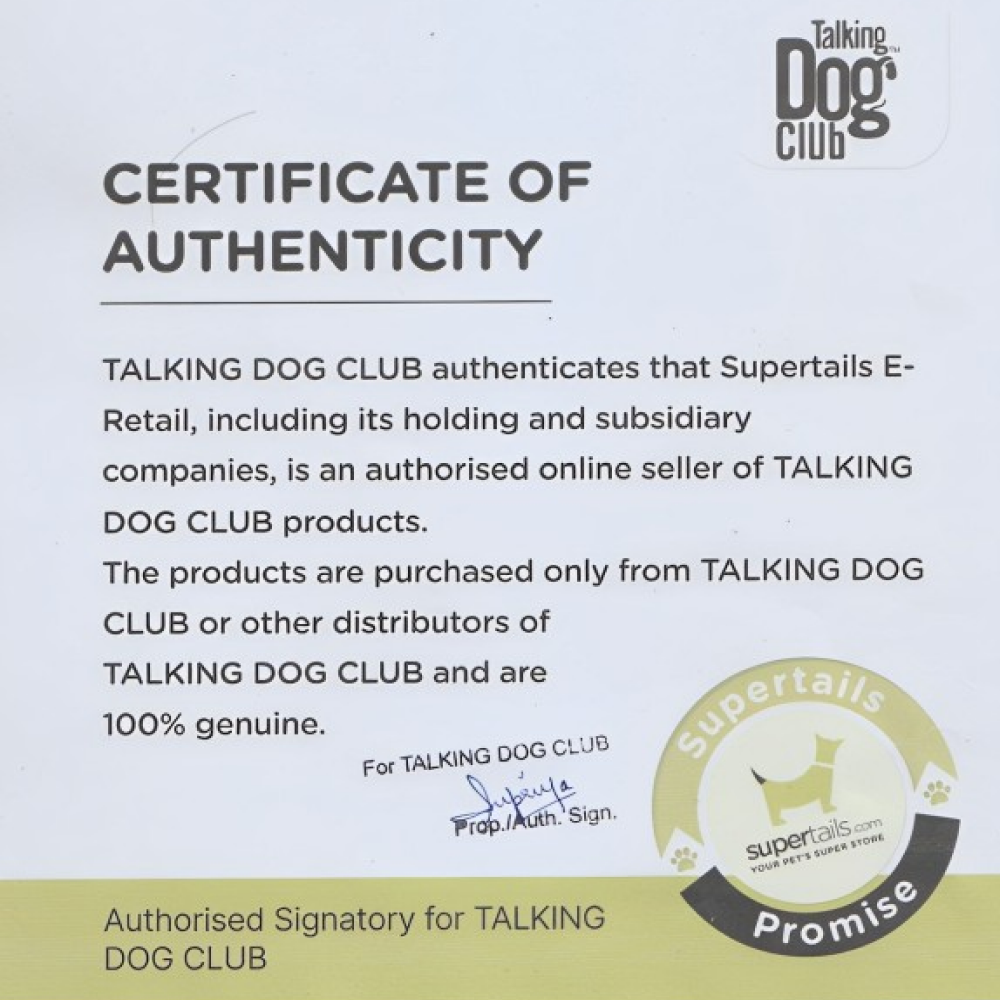 Talking Dog Club Doggy Jumper Sweater for Dogs and Cats (Navy Blue)