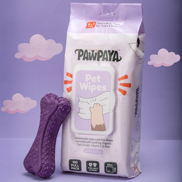 Pawpaya Pet Wipes for Dogs and Cats