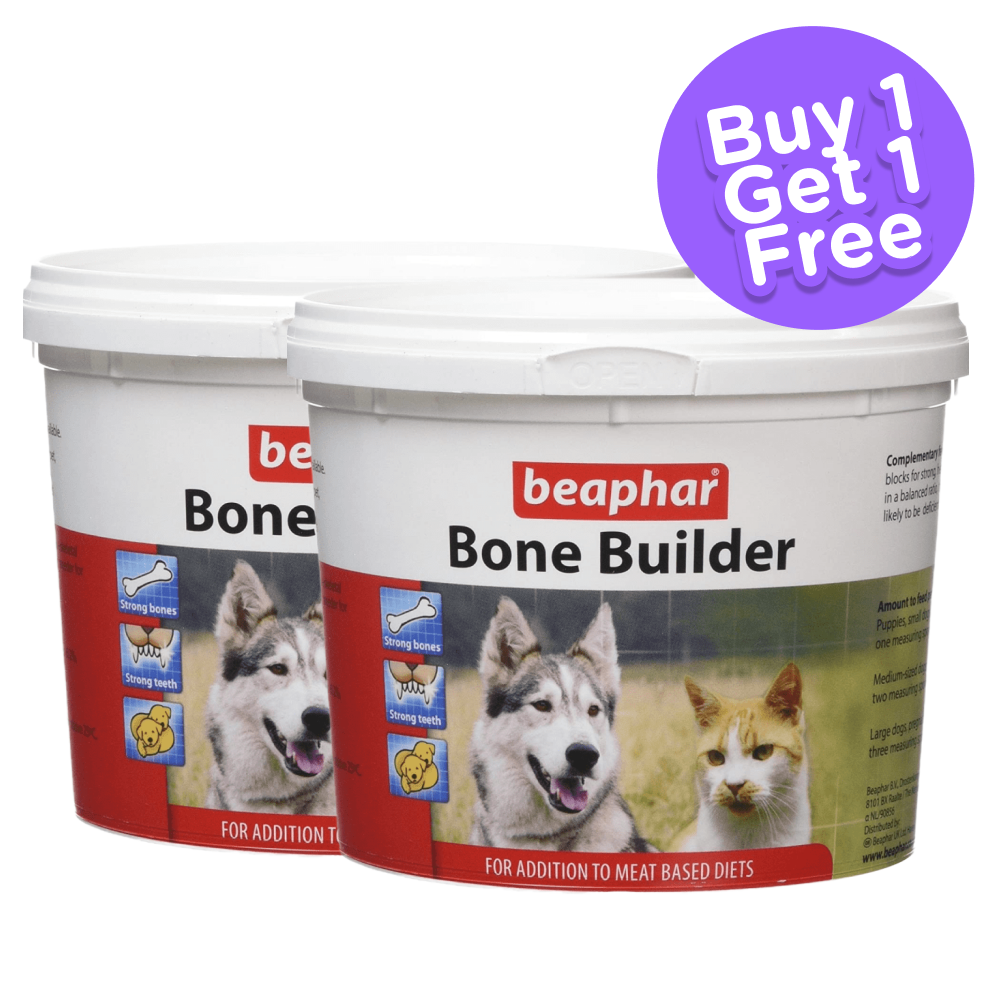 Beaphar Bone Builder Calcium Supplement for Dogs and Cats (Buy 1 Get 1) (Limited Shelf Life)