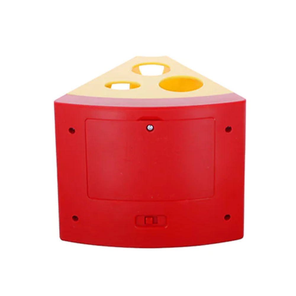 Barkbutler x Fofos Mouse In Cheese Interactive Toy for Cats (Yellow/Red) Cats-Toys Barkbutler