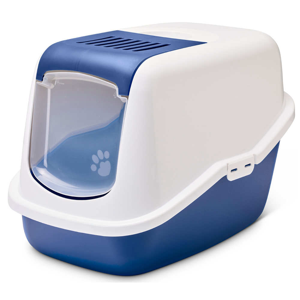 Savic Nestor Toilet Home for Cats (Nordic Blue)