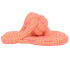 Skatrs Sandal Shaped Hand Made, Durable Rope Chew Toy for Dogs & Cats (Orange) Both-Toys Skatrs 13cm