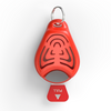 Tickless Ultrasonic Tick and Flea Repeller Pendant for Dogs and Cats (Orange) Both-Collar, Leashes, harnesses ‎Tickless S