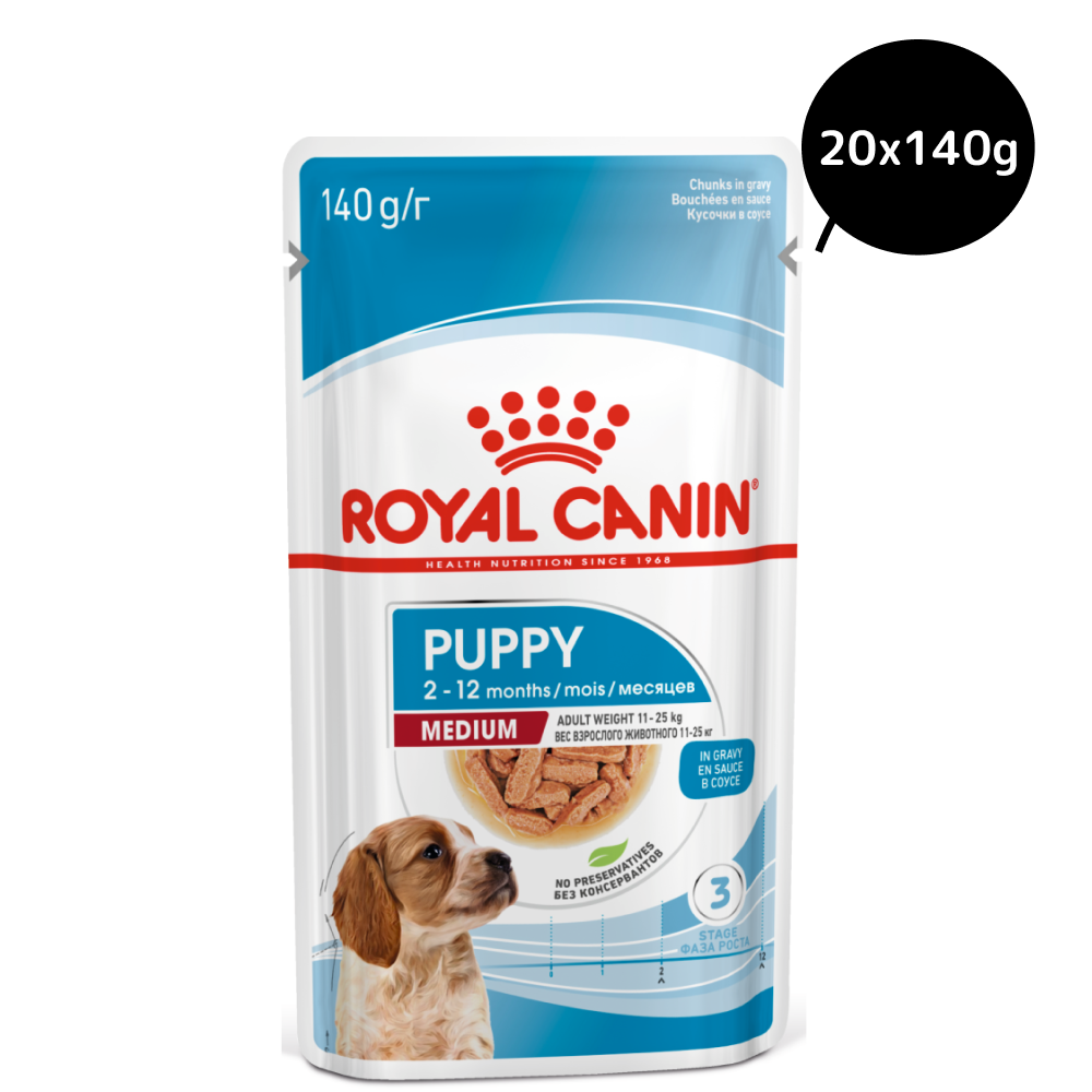 Royal Canin Medium Puppy Dog Wet Food