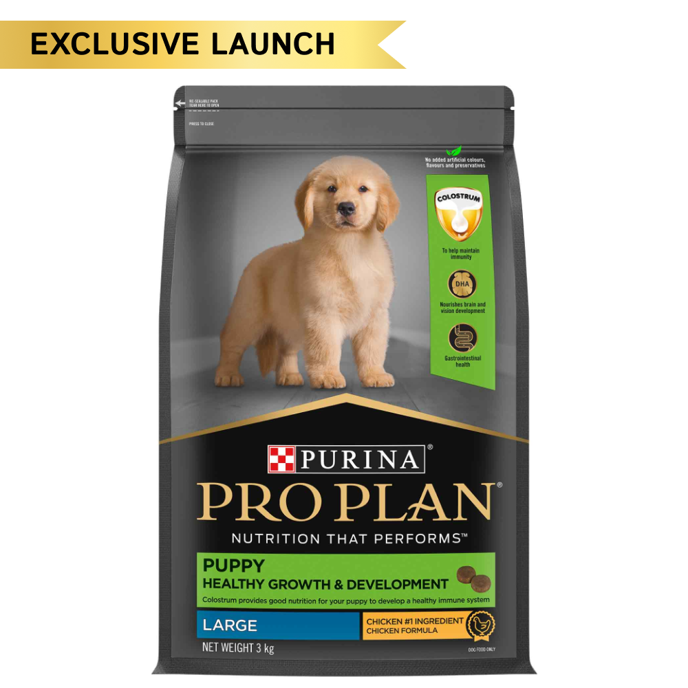 Pro Plan Chicken Large Breed Puppy Dog Dry Food (New Improved Formula)