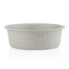 Pawpourri Speckle Bowl for Dogs and Cats (Off White) Both-Bowls & Feeders Pawpourri Dropship
