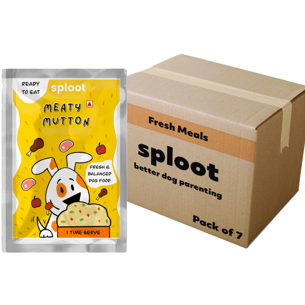 Sploot Meals Meaty Mutton and Brown Rice Dog Wet Food