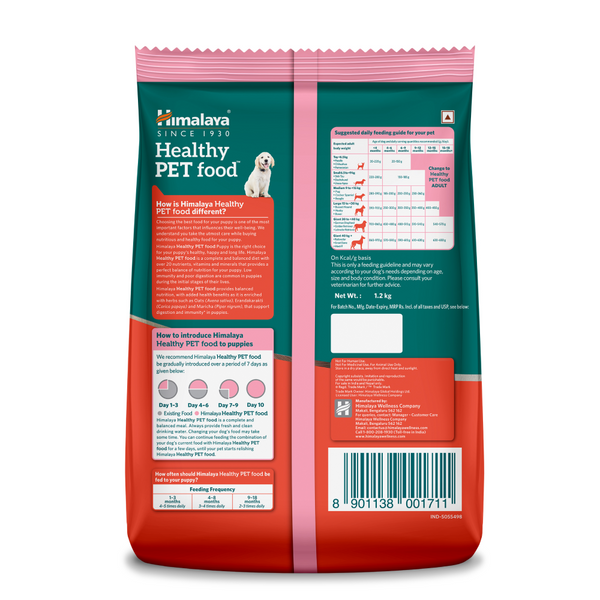 Himalaya Chicken & Milk Healthy Pet Puppy Dry Food