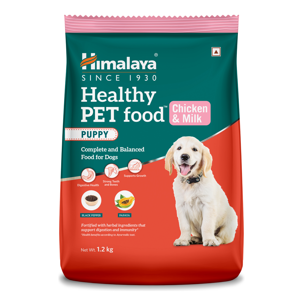 Himalaya Chicken & Milk Healthy Dry Food and Chicken Healthy Treats Puppy Combo Exclusive Combo Himalaya