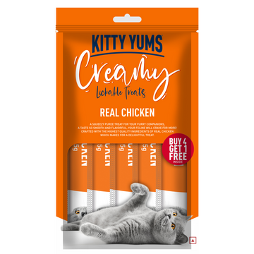 Kitty Yums Real Chicken Creamy Cat Treats