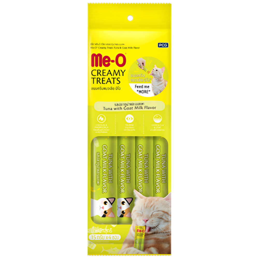 Me O Chicken, Liver, Tuna, Goat, Milk Combo Creamy Treats Cat Cats-Treats & Others Me O