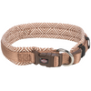 Trixie Premium Extra Wide Neoprene Padded Collar for Dogs (Boho Diamond/Caramel) Dogs-Collar, Leashes, harnesses Trixie M-L:17-19in Neck
