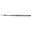 Trixie Cavo Adjustable Leash for Dogs (Graphite) Dogs-Collar, Leashes, harnesses Trixie S-M:18mm Width