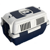 NutraPet AKASA Approved Closed Top Carrier Box for Dogs and Cats (Dark Blue) Both-Bedding, Mats & Travel Supplies NutraPet Dropship S
