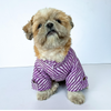 Pawgypets Lehriya Kurta for Dogs and Cats (Purple) Both-Clothing & Accessories Pawgypets Dropship L