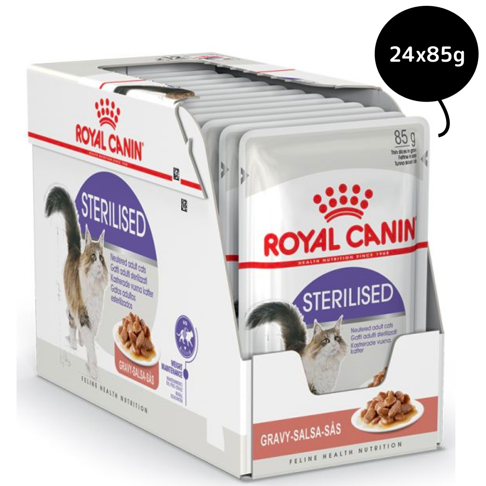 Royal Canin Sterilised Gravy Adult Cat Wet Food