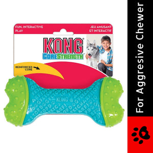 Kong Corestrength Bone Toy for Dogs (Blue) | For Aggressive  Chewers