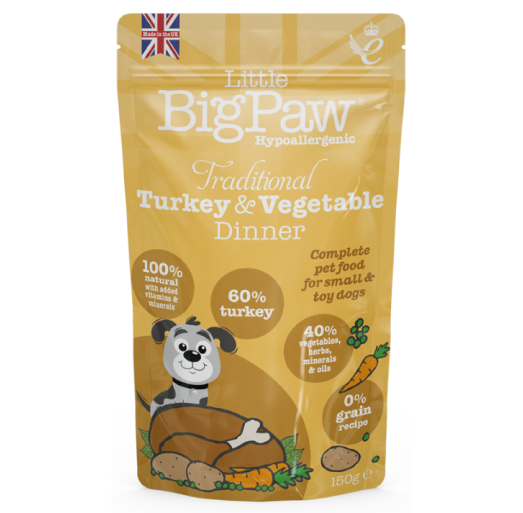 Little Big Paw Turkey & Vegetable Dinner Dog Wet Food