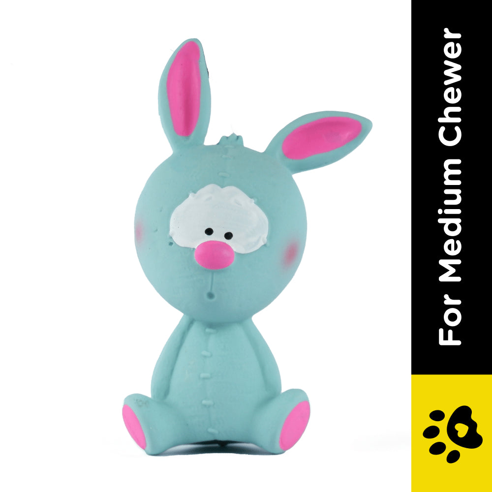 Fofos Latex Bi Rabbit Toy for Dogs | For Medium Chewers