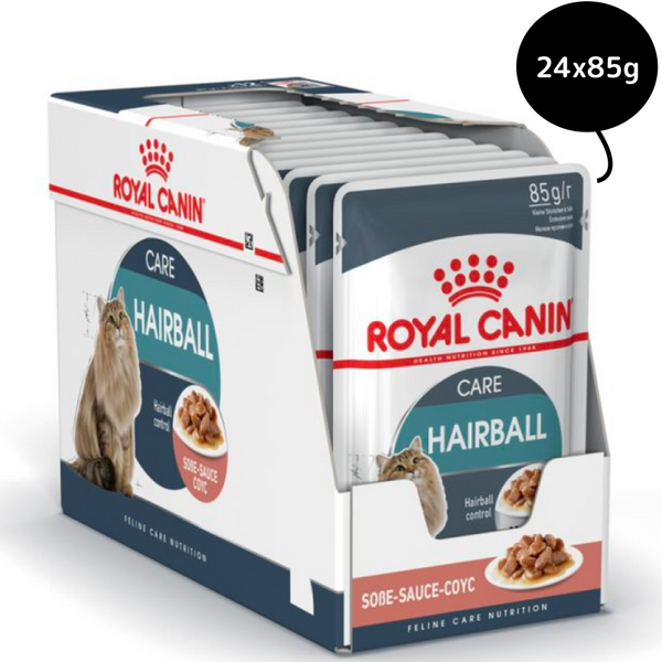Royal Canin Hairball Care Wet Cat Food (85g Pouch)