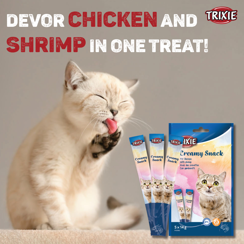Trixie Snack with Shrimp Creamy Cat Treat