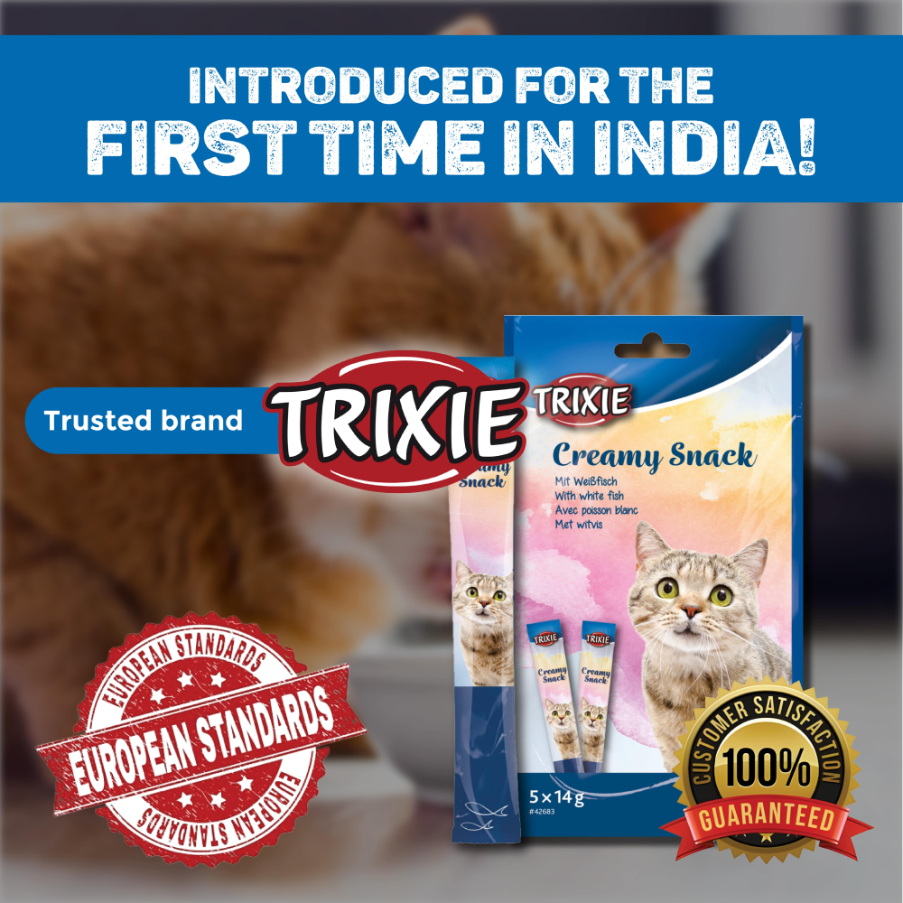 Trixie Snack with White Fish Creamy Cat Treats