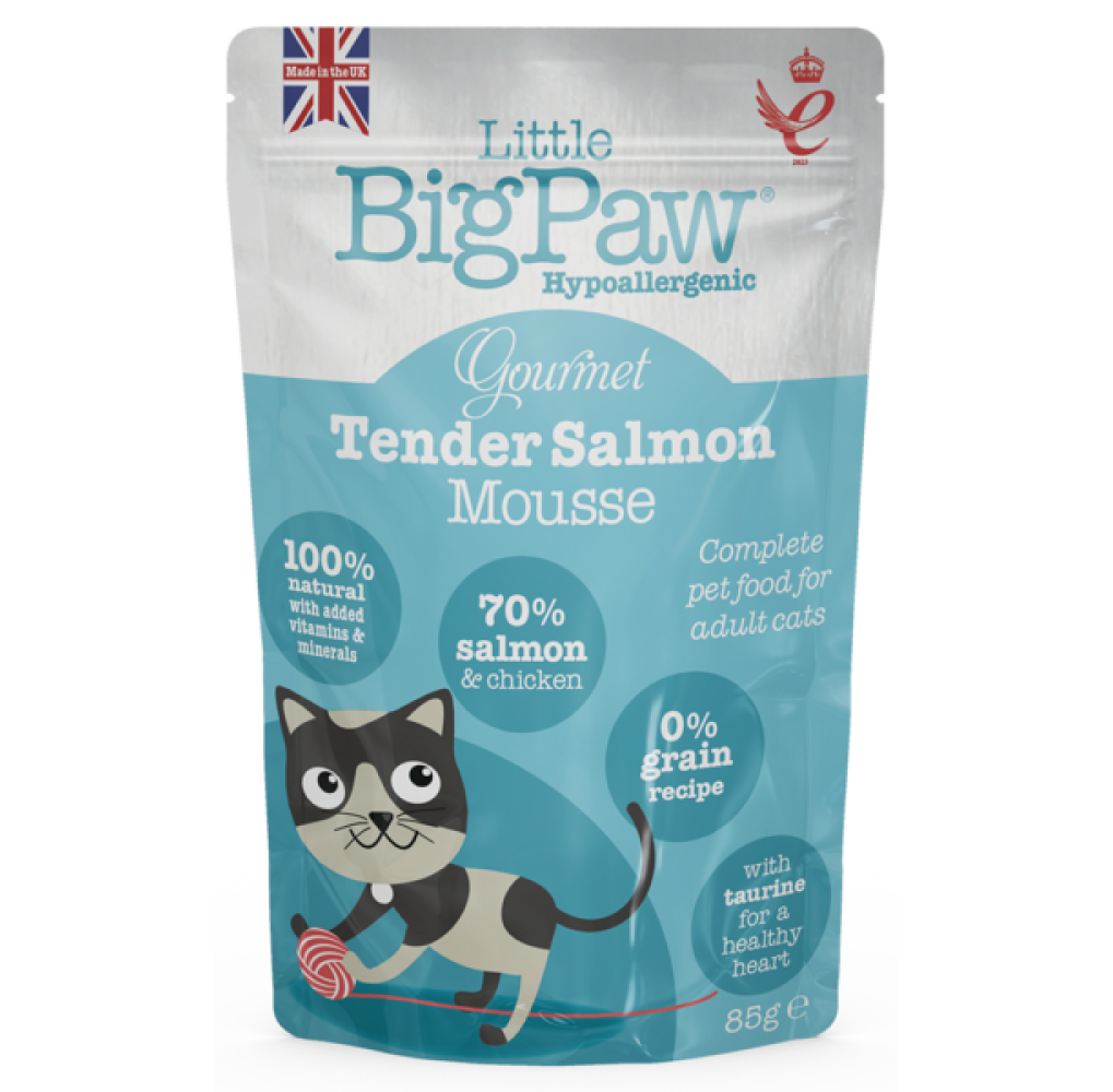 Little Big Paw Atlantic Salmon Mousse Cat Wet Food
