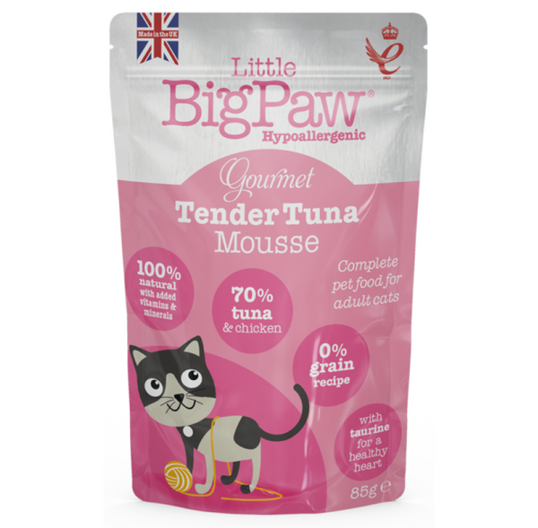 Little Big Paw Atlantic Tuna Mousse Cat Wet Food