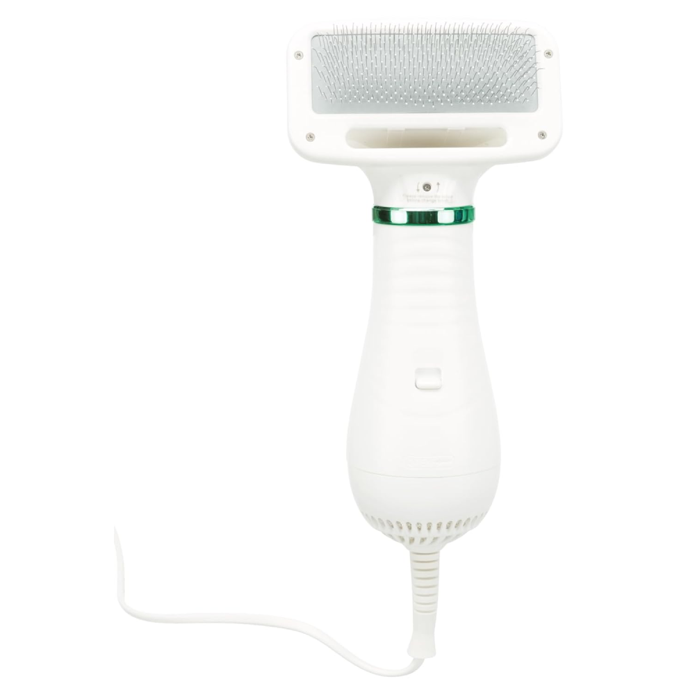 Trixie Self Cleaning Warm Air with Adjustable Heating Brush for Dogs and Cats Both-Grooming Supplies Trixie Dropship