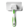 Andis Self Cleaning Slicker Brush for Dogs and Cats (White/ Lime Green) Both-Grooming Supplies Andis